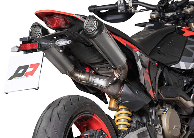 Hypermotard 698 Twin Titanium Tri Cone underseat thumbnail 5