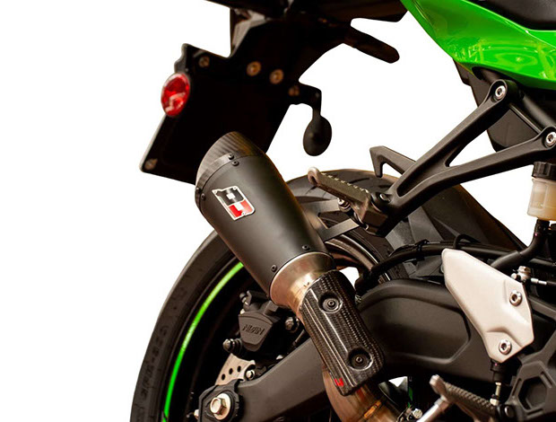 KAWASAKI ZX 4 RR SLIP-ON GUNSHOT DARK MATTER thumbnail 2