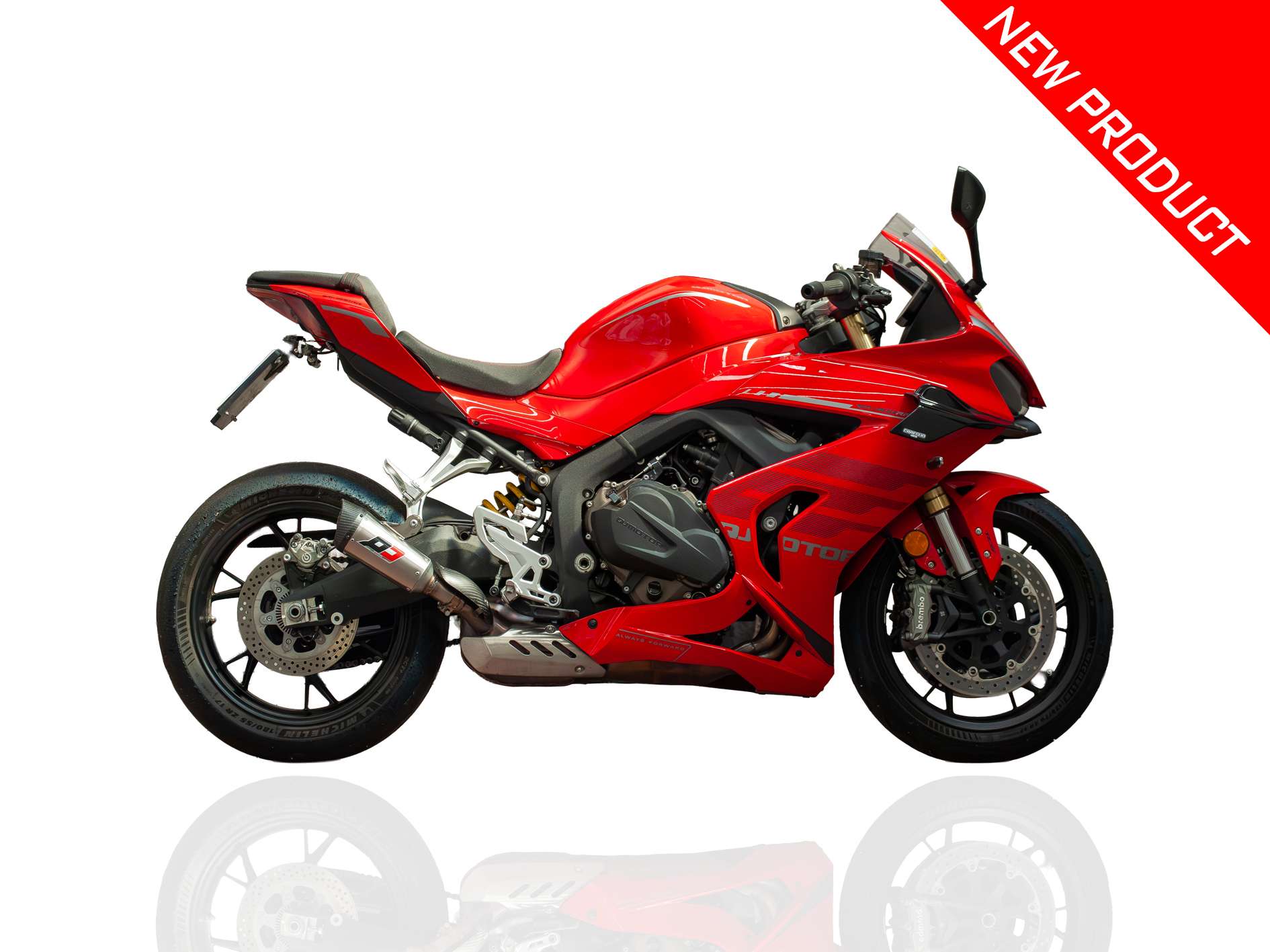 QJ MOTOR SRK 800 RR SLIP-ON